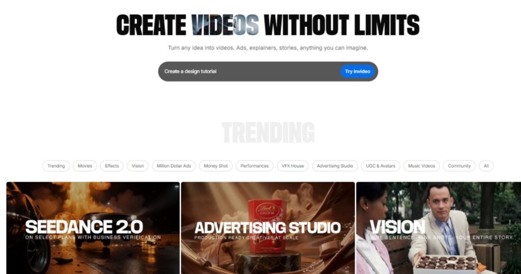 InVideo AI AI Video Generators Tool