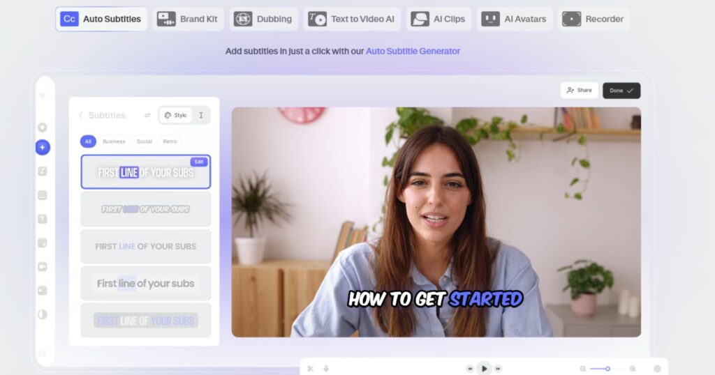 VEED.IO AI Video Generators Tool