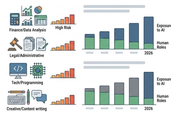 AI Job Displacement Risk: White-Collar Jobs Most Exposed in 2026