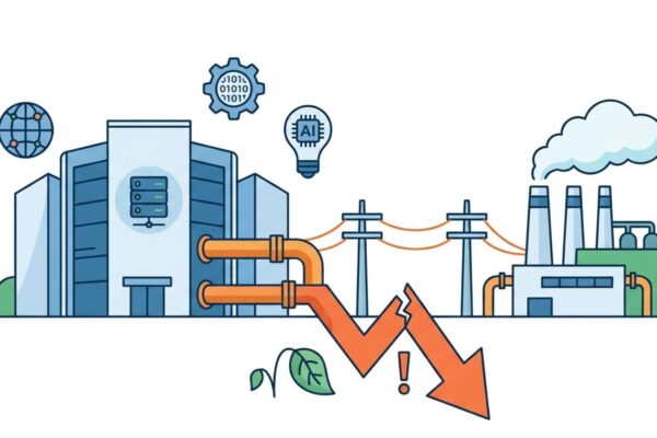 Big Tech Builds Gas Plants for AI Data Centers Amid Risks